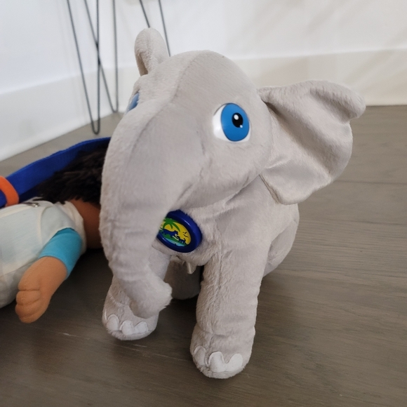 Dora the explorer Diego plush back pack toy and elephant. - Picture 3 of 6